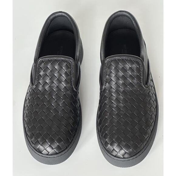 Bottega Veneta Intrecciato Calf Napa Black Shoes 5 US (38 Euro) 190809 NIB $710 main image 4